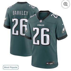 Kids Eagles Green Jersey